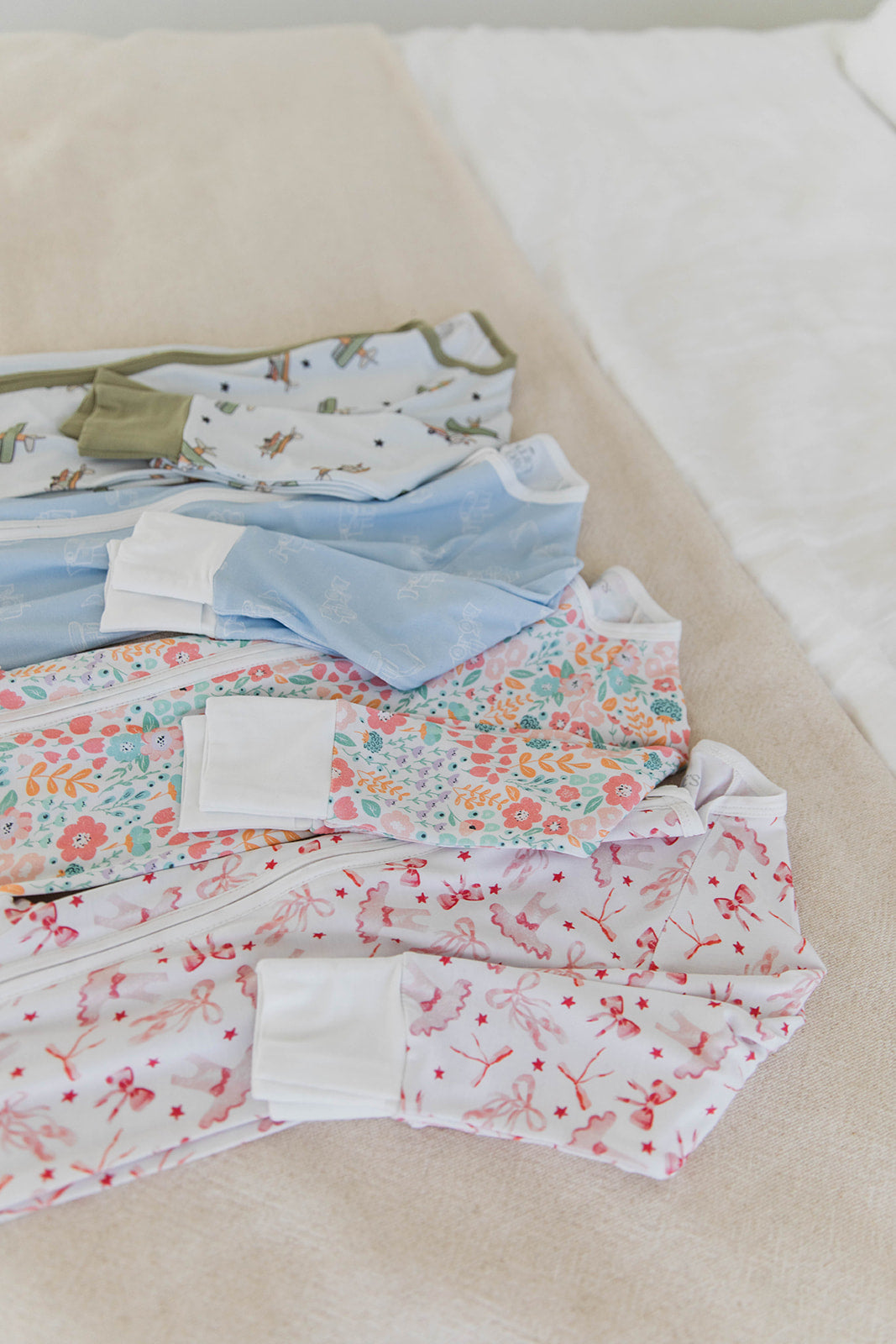 Zippered Romper in Ballerina