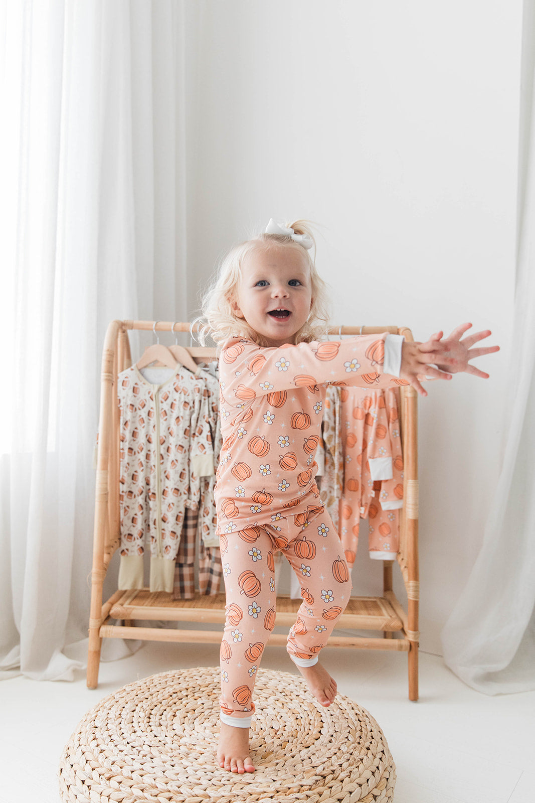 Two Piece Set in Pumpkin