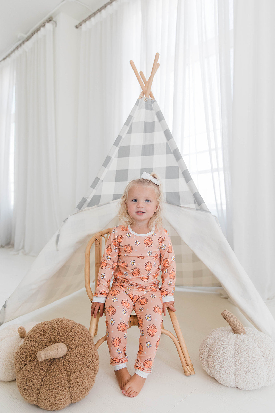 Two Piece Set in Pumpkin