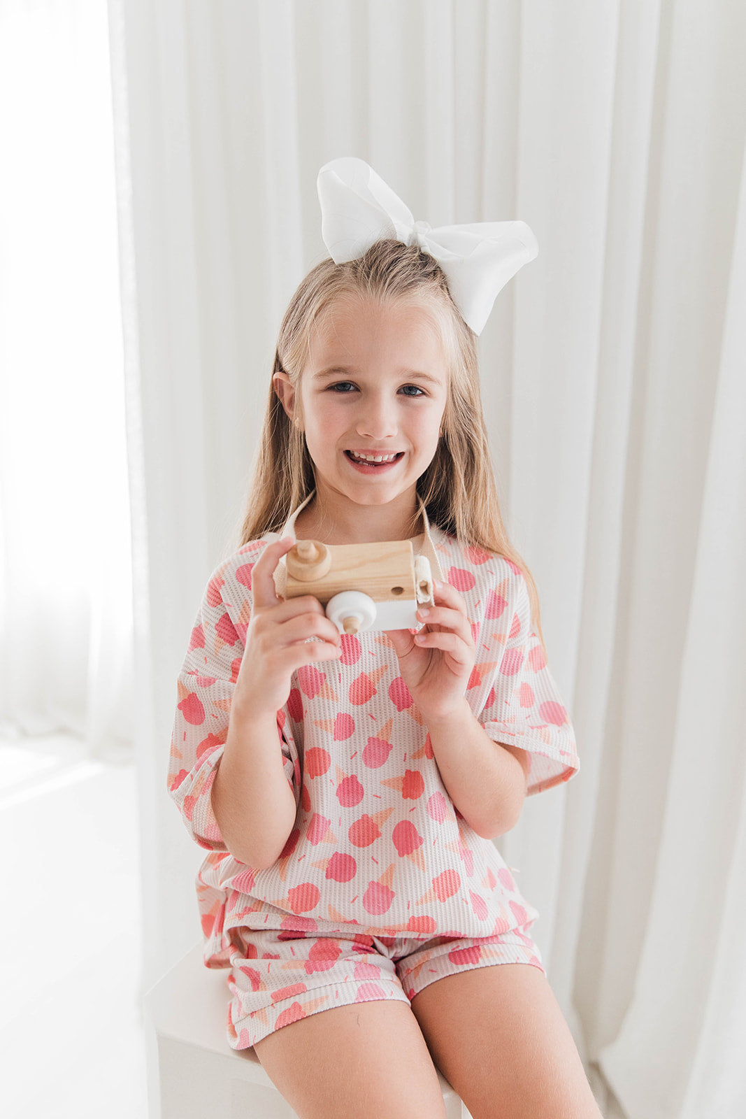 Two Piece Set in Ice Cream