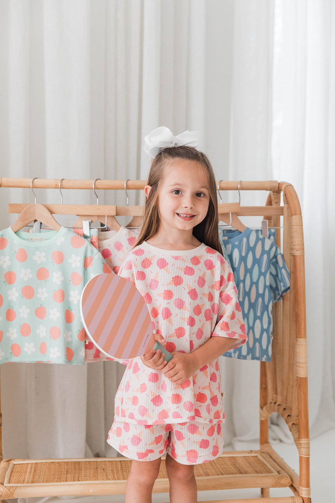 Two Piece Set in Ice Cream
