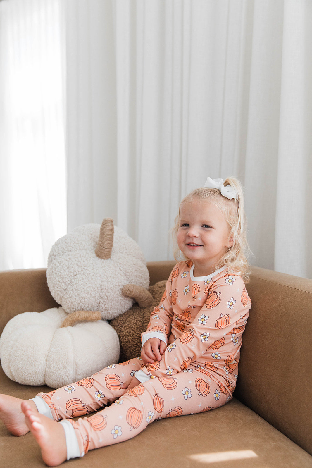 Two Piece Set in Pumpkin