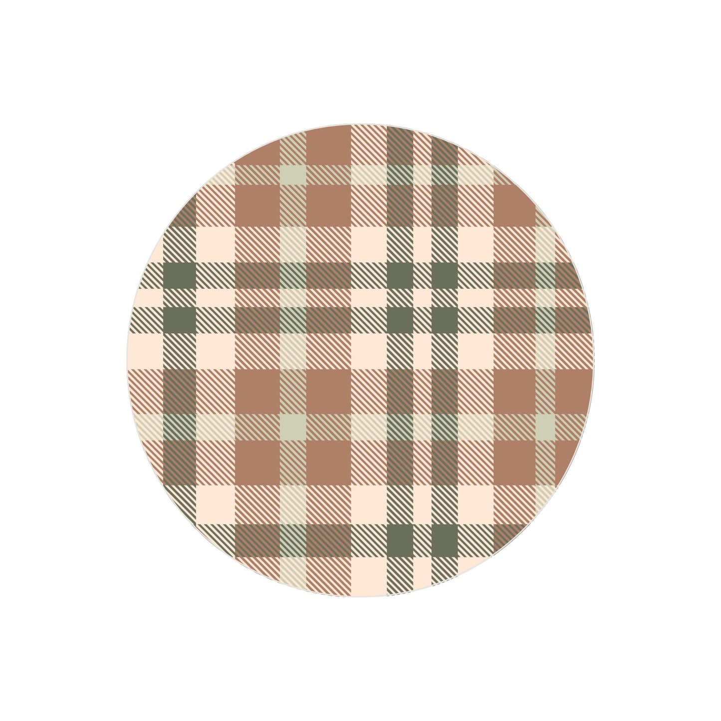 Two Piece Set in Autumn Plaid