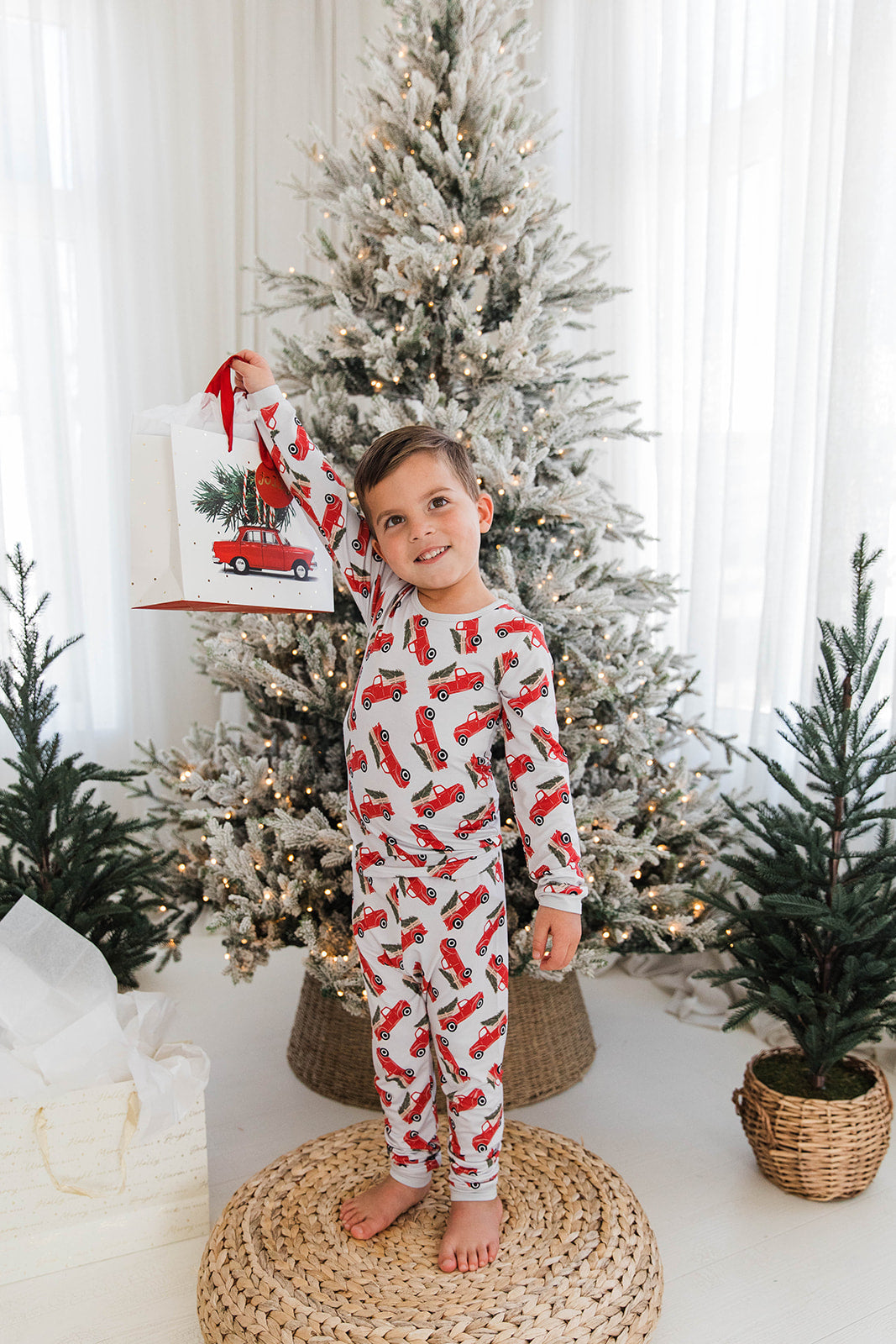 Two Piece Set in Christmas Tree Farm