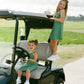 Dream Big Bow Dress - Golf Green Gingham