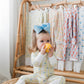 Zippered Romper in Lemoncello Check