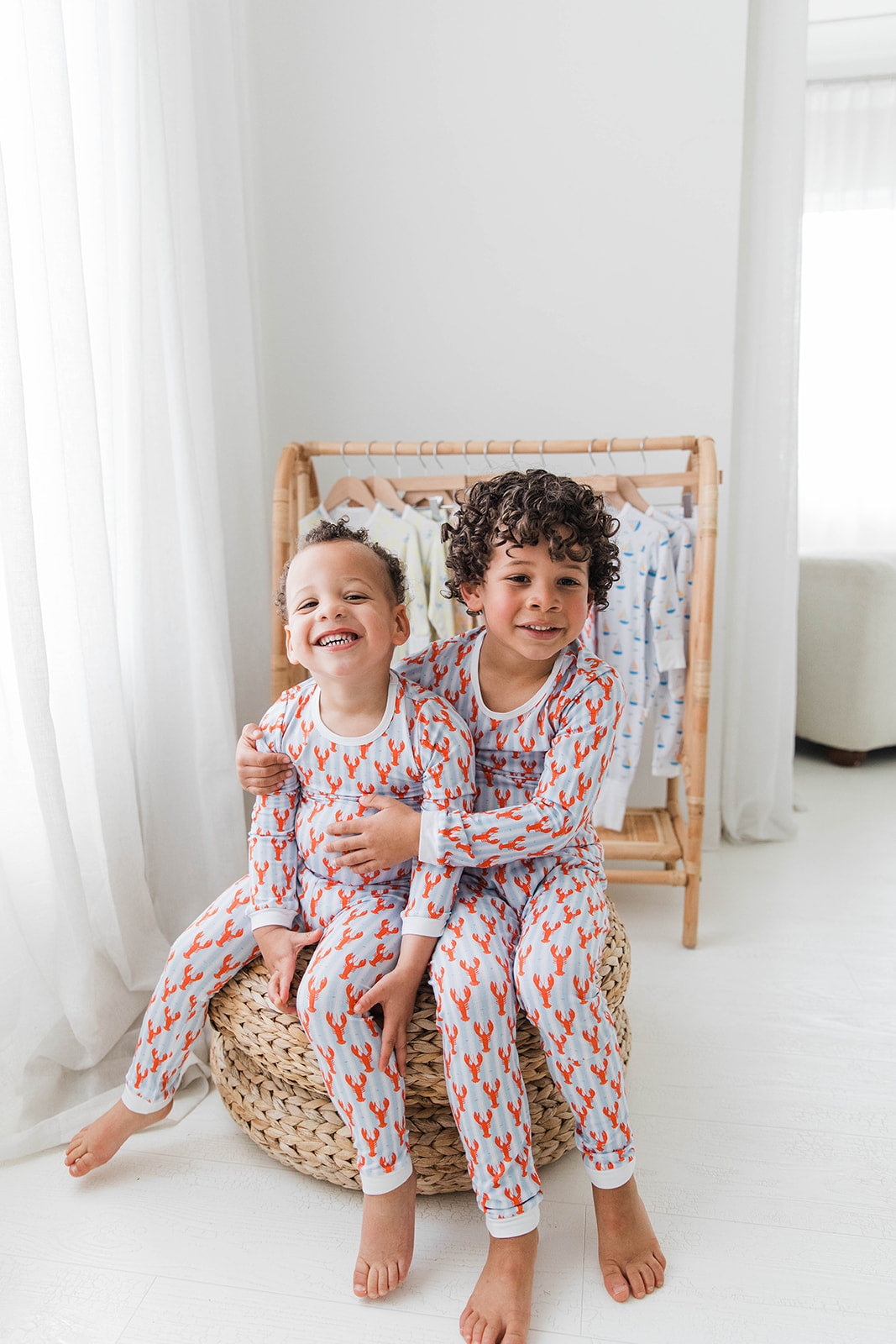 Two Piece Set in Marina Stripe