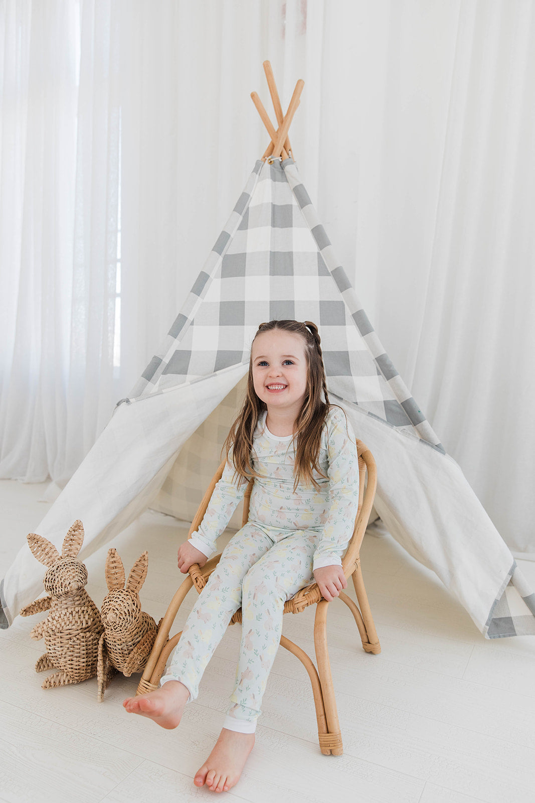 Two Piece Set in Sage Bunny Trail