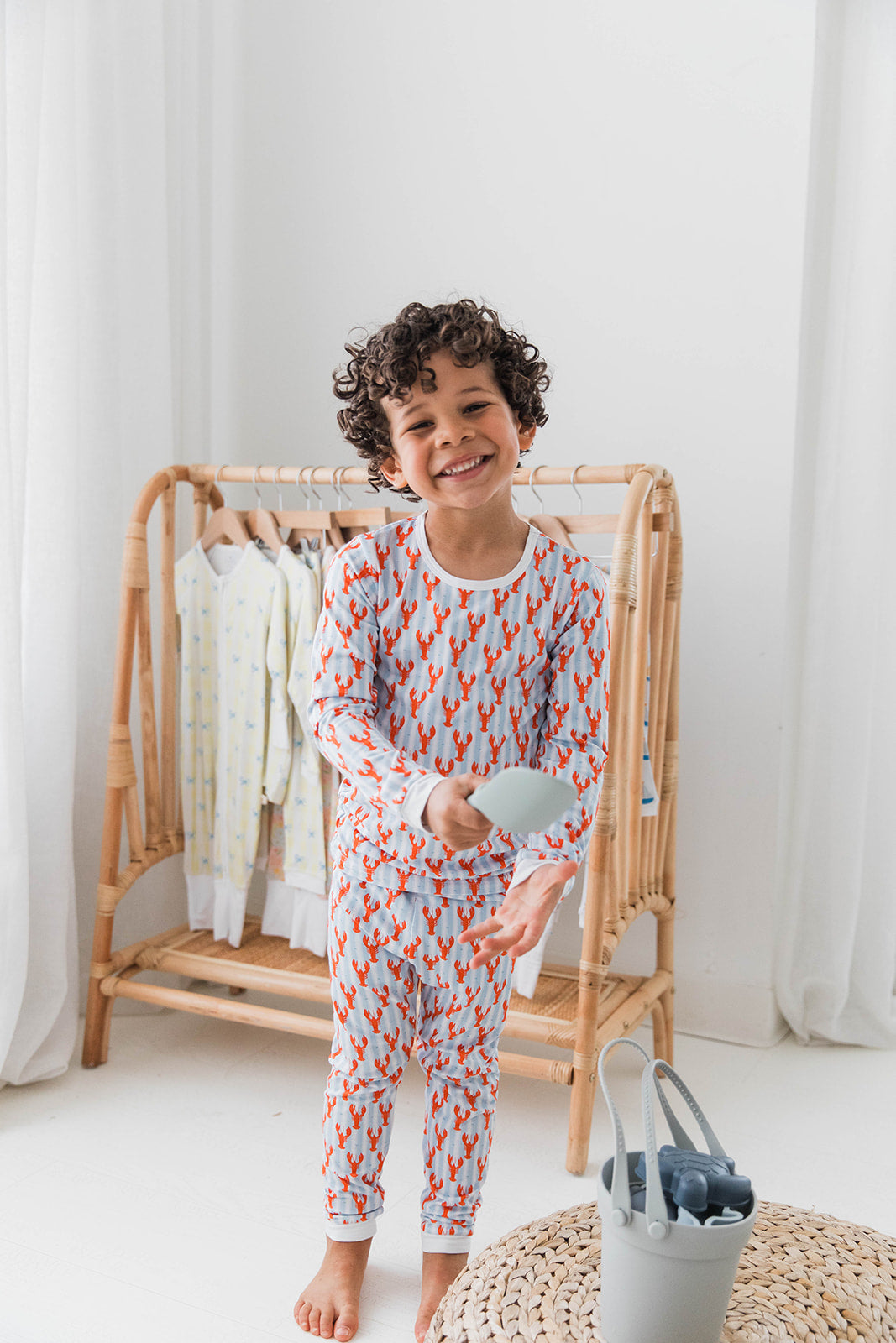 Two Piece Set in Marina Stripe