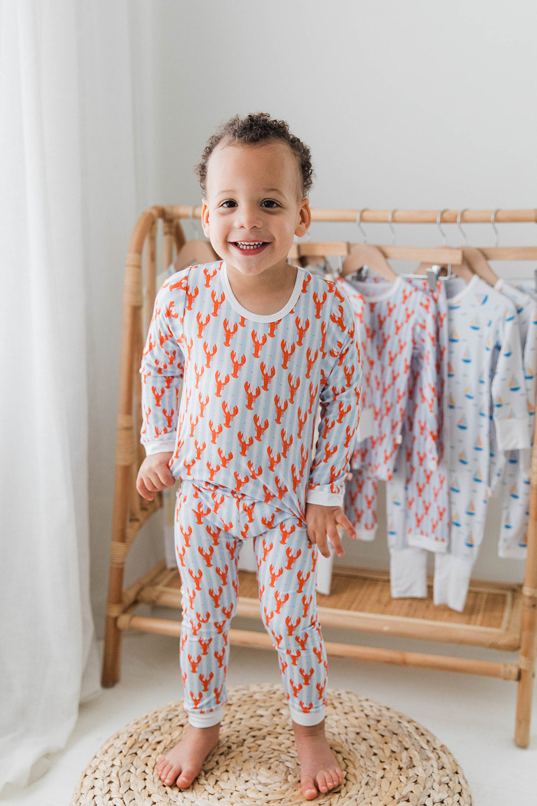 Two Piece Set in Marina Stripe