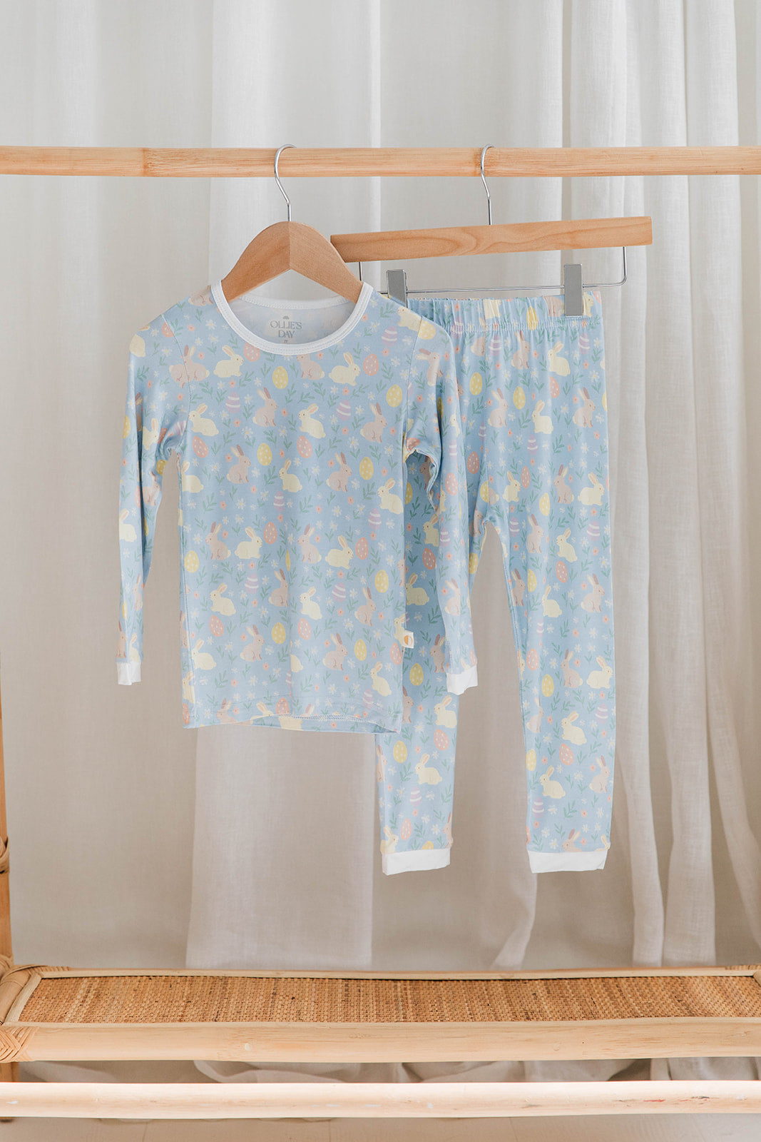 Two Piece Set in Bunny Blossom Meadow