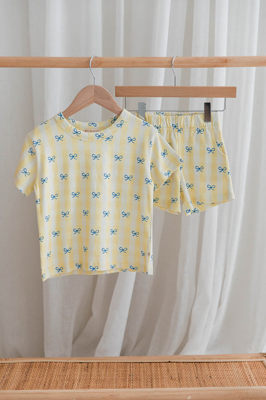 Lemoncello Check Set