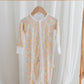 Zippered Romper in Amalfi Bloom