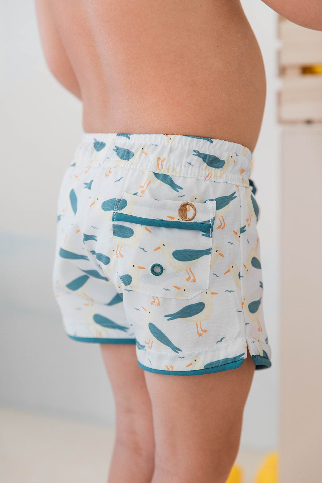 Seaside Short - Capri Sky