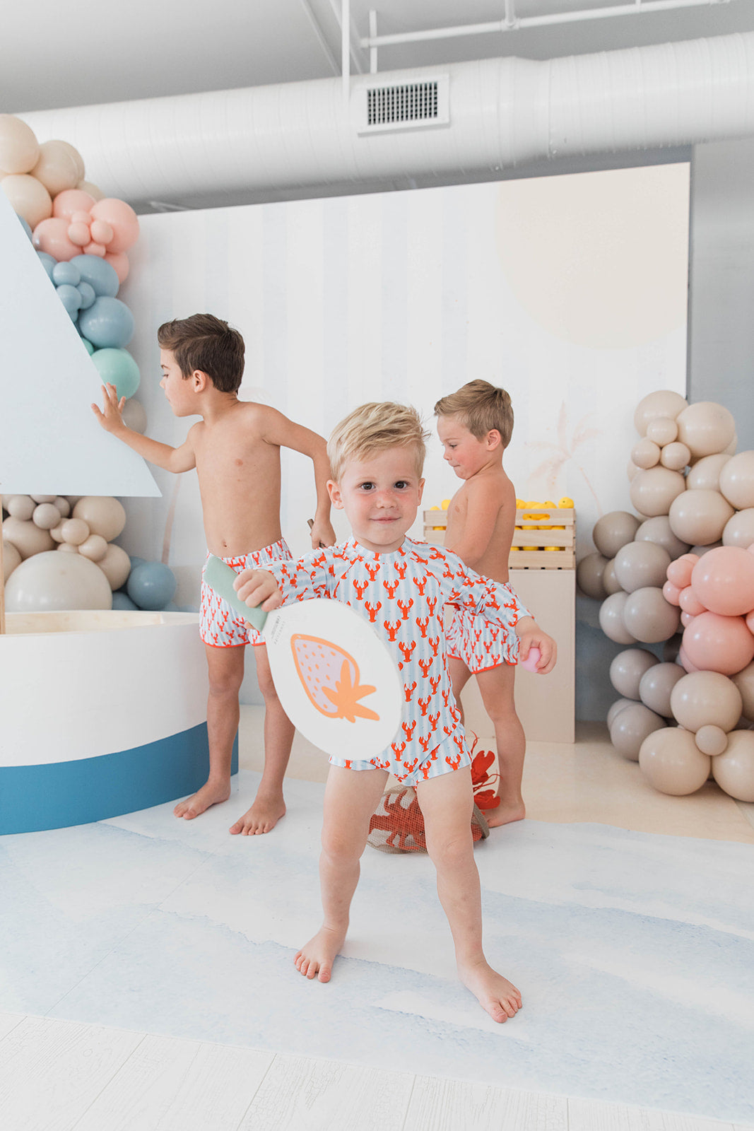 Grayton Rashguard - Marina Stripe