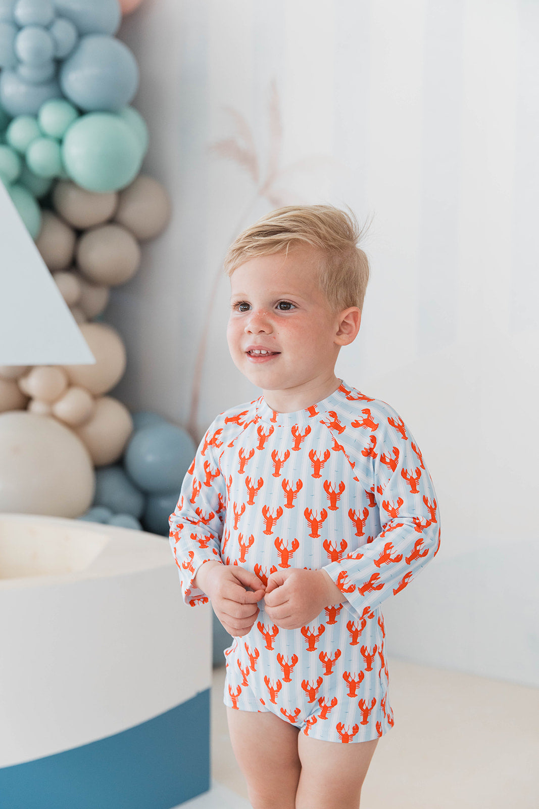 Grayton Rashguard - Marina Stripe