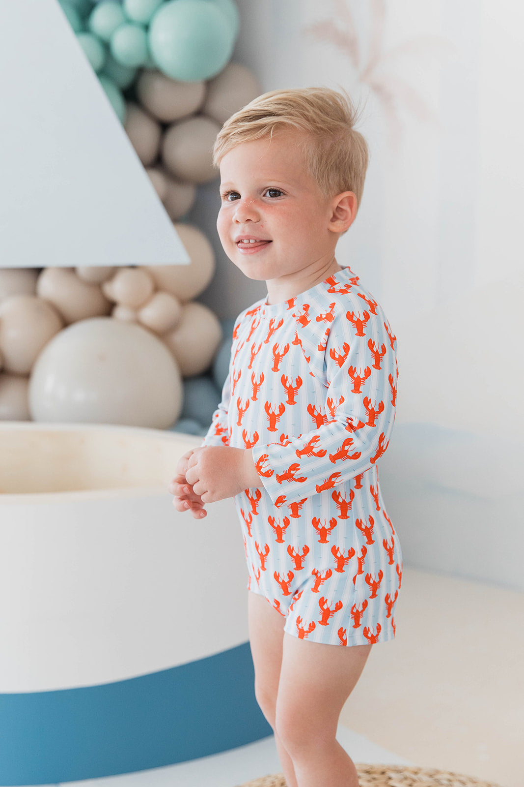 Grayton Rashguard - Marina Stripe