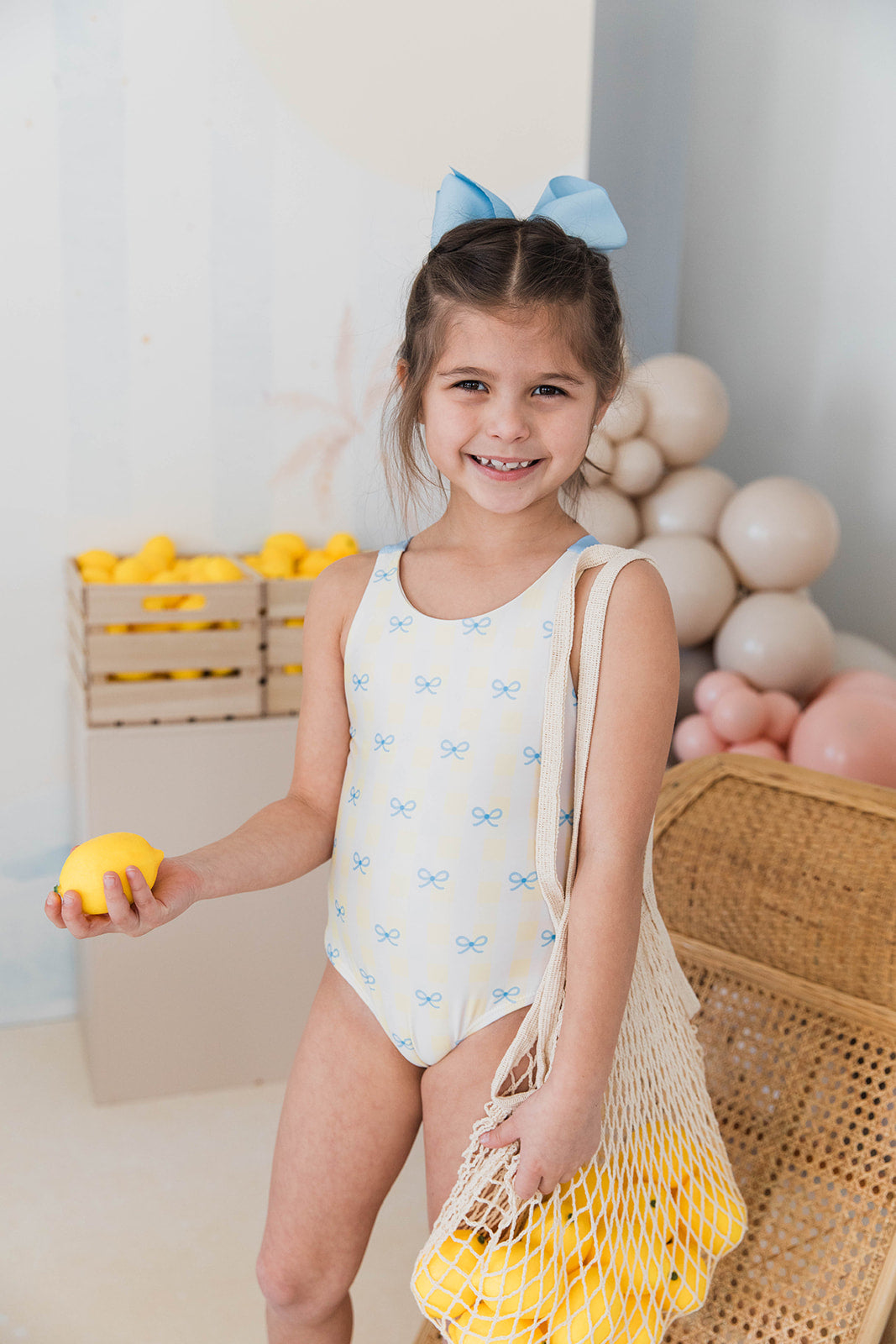 Malibu One Piece - Lemoncello Check