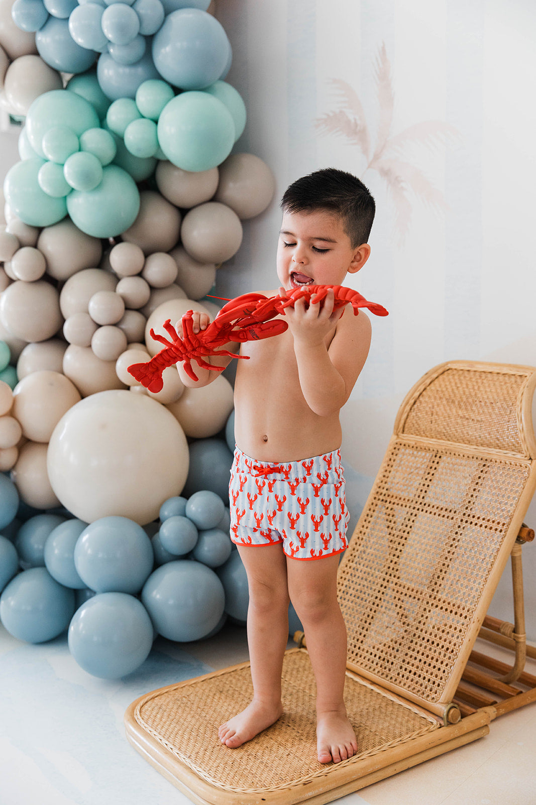 Seaside Short - Marina Stripe