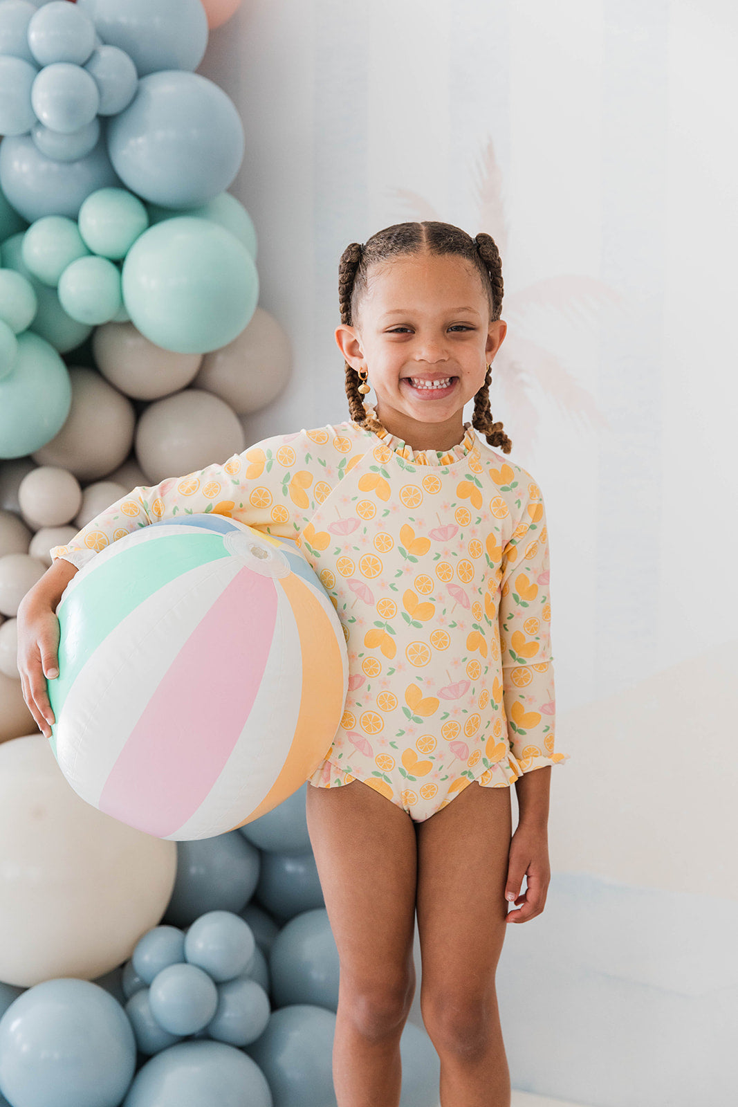 Laguna Rashguard - Citrus and Sunshine