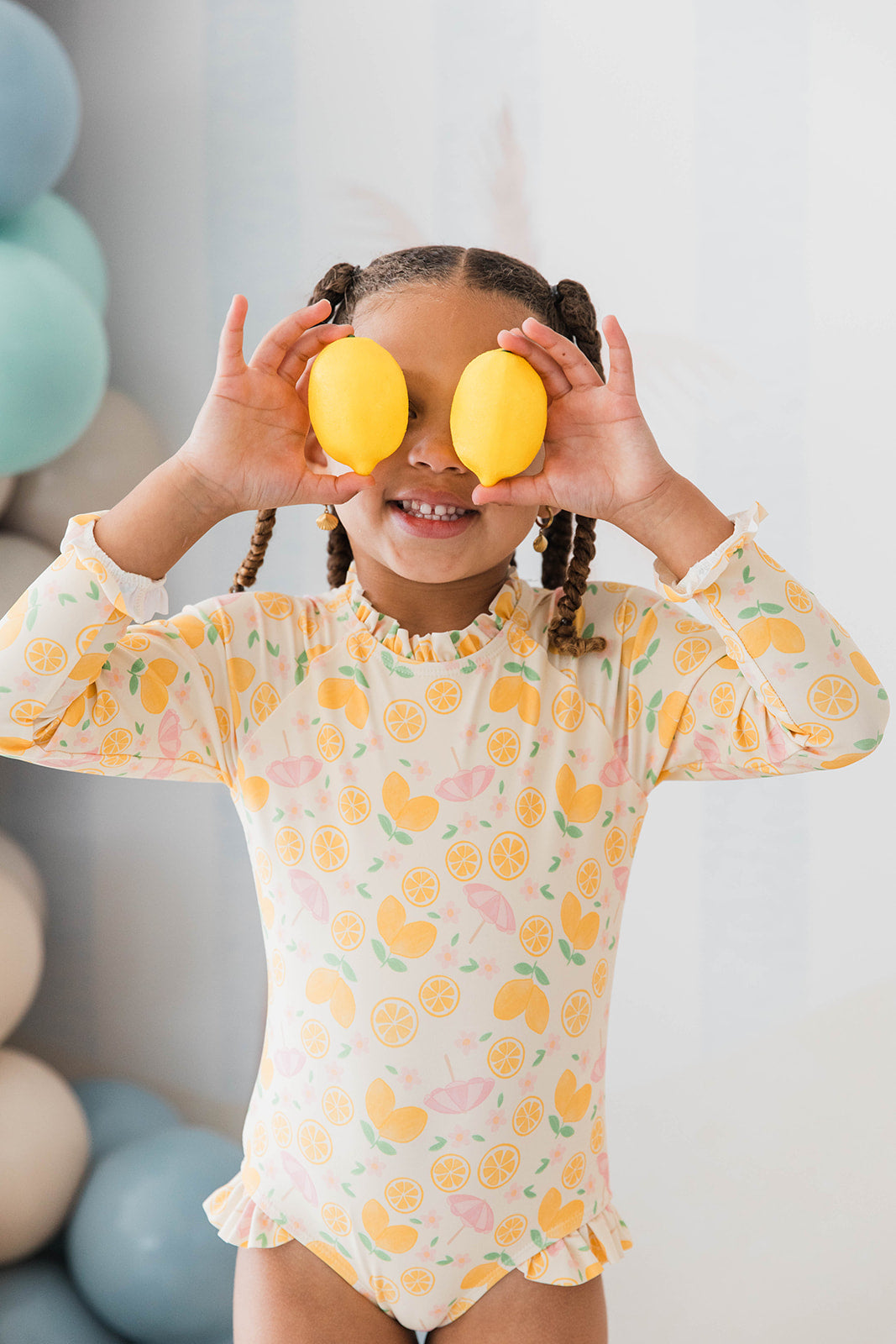 Laguna Rashguard - Citrus and Sunshine