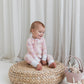 Zippered Romper in Shells