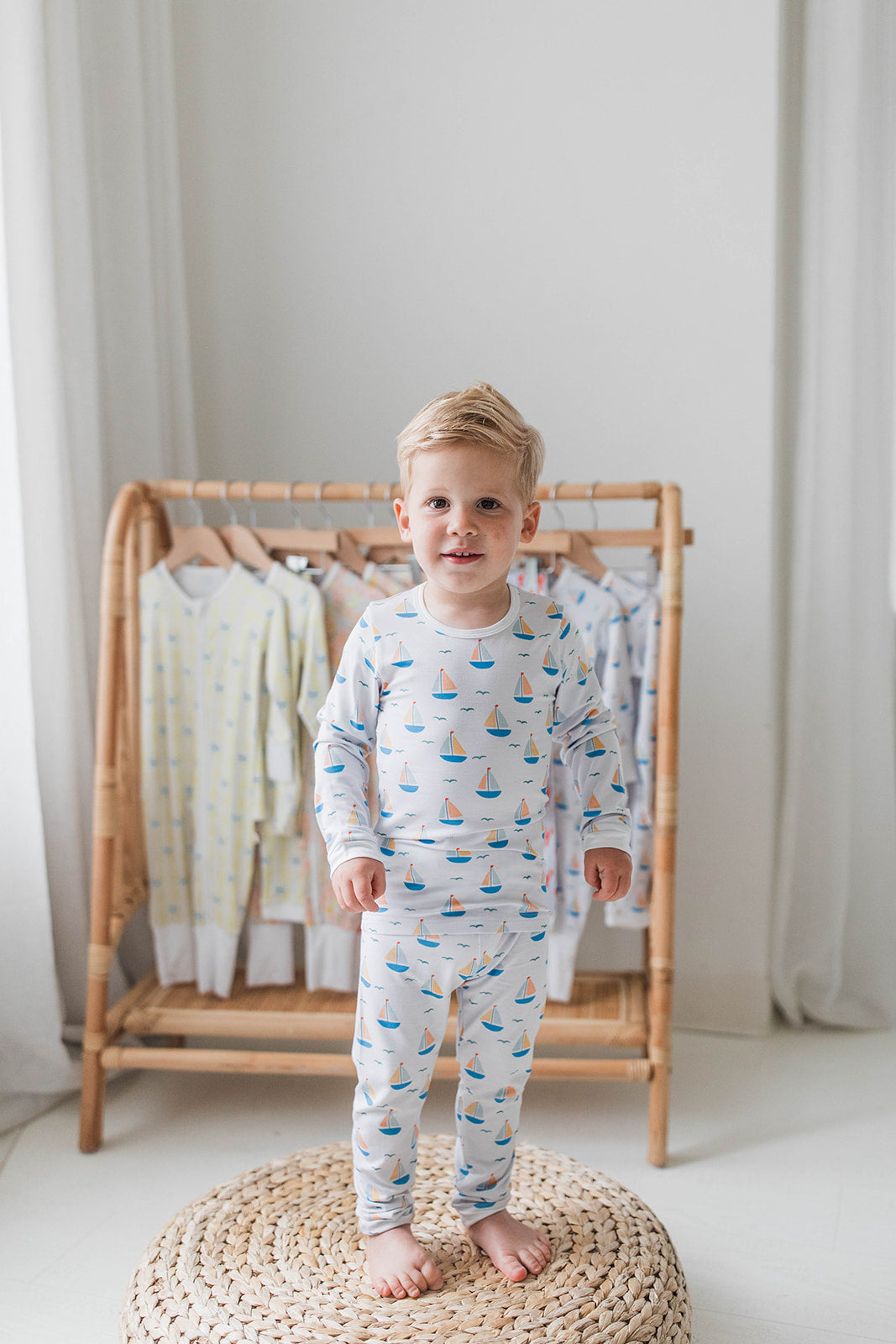 Two Piece Set in Coastal Breeze