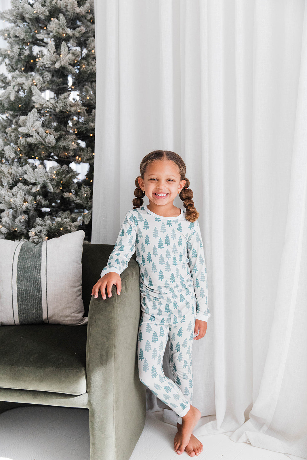 Two Piece Set in Evergreen