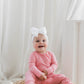 Zippered Romper in Tulip