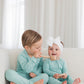 Zippered Romper in Mint