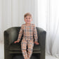 Two Piece Set in Autumn Plaid