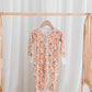 Zippered Romper in Maple Magic