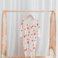 Zippered Romper in Turkey Trot