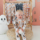 Zippered Romper in Boo to You