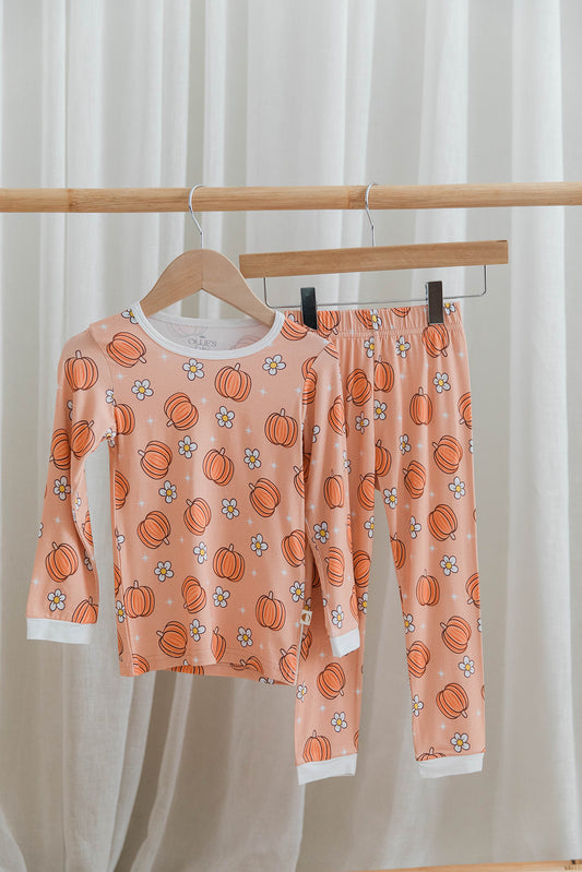 Two Piece Set in Pumpkin