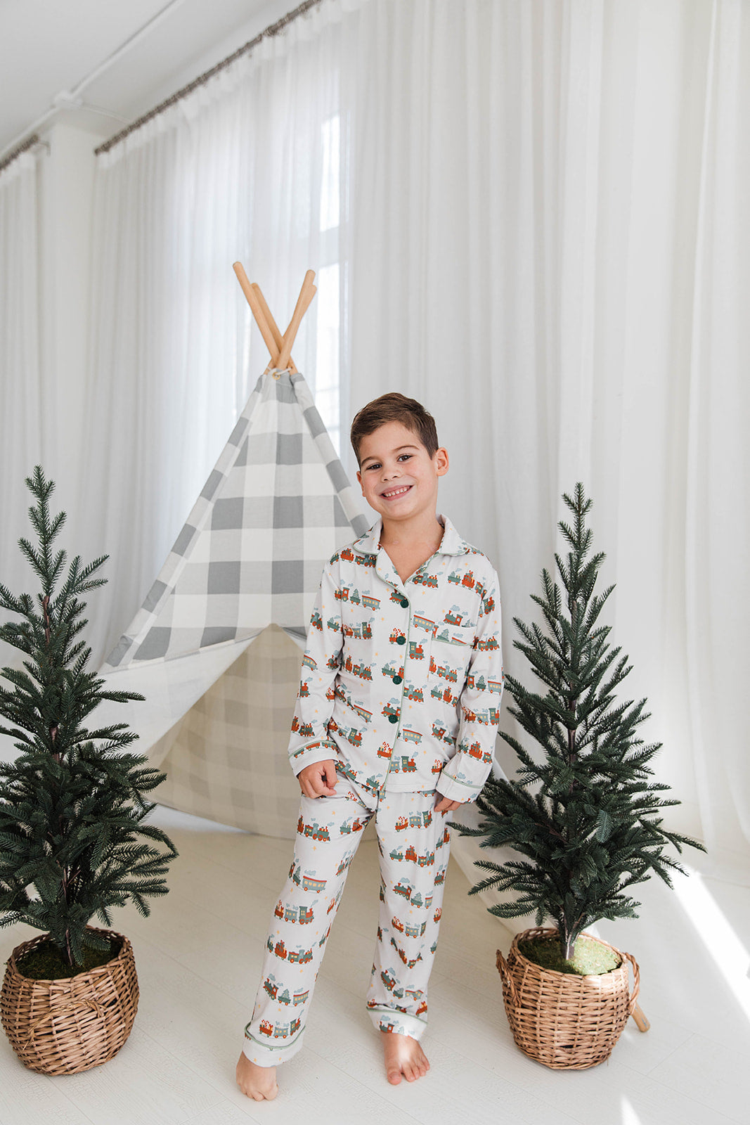 Button Down Set in Polar Express