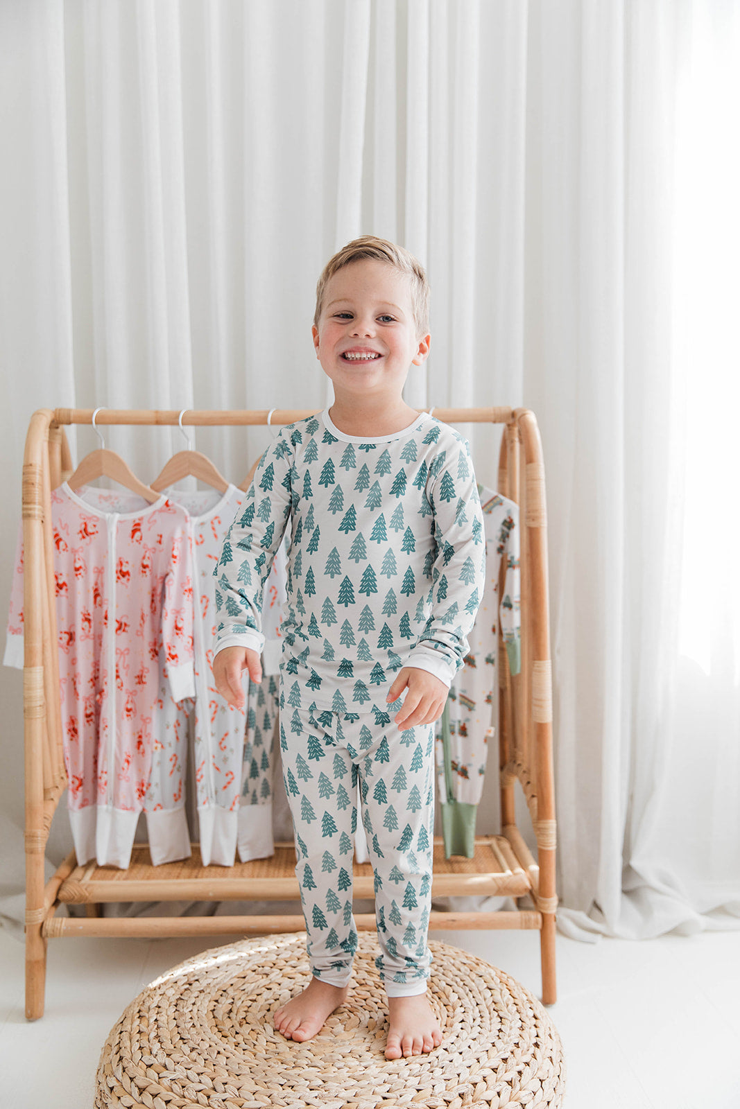 Two Piece Set in Evergreen