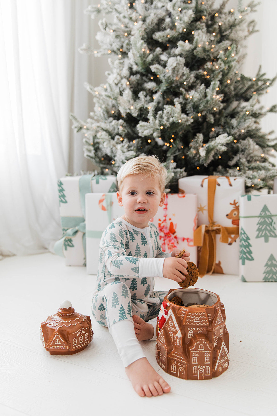 Zippered Romper in Evergreen