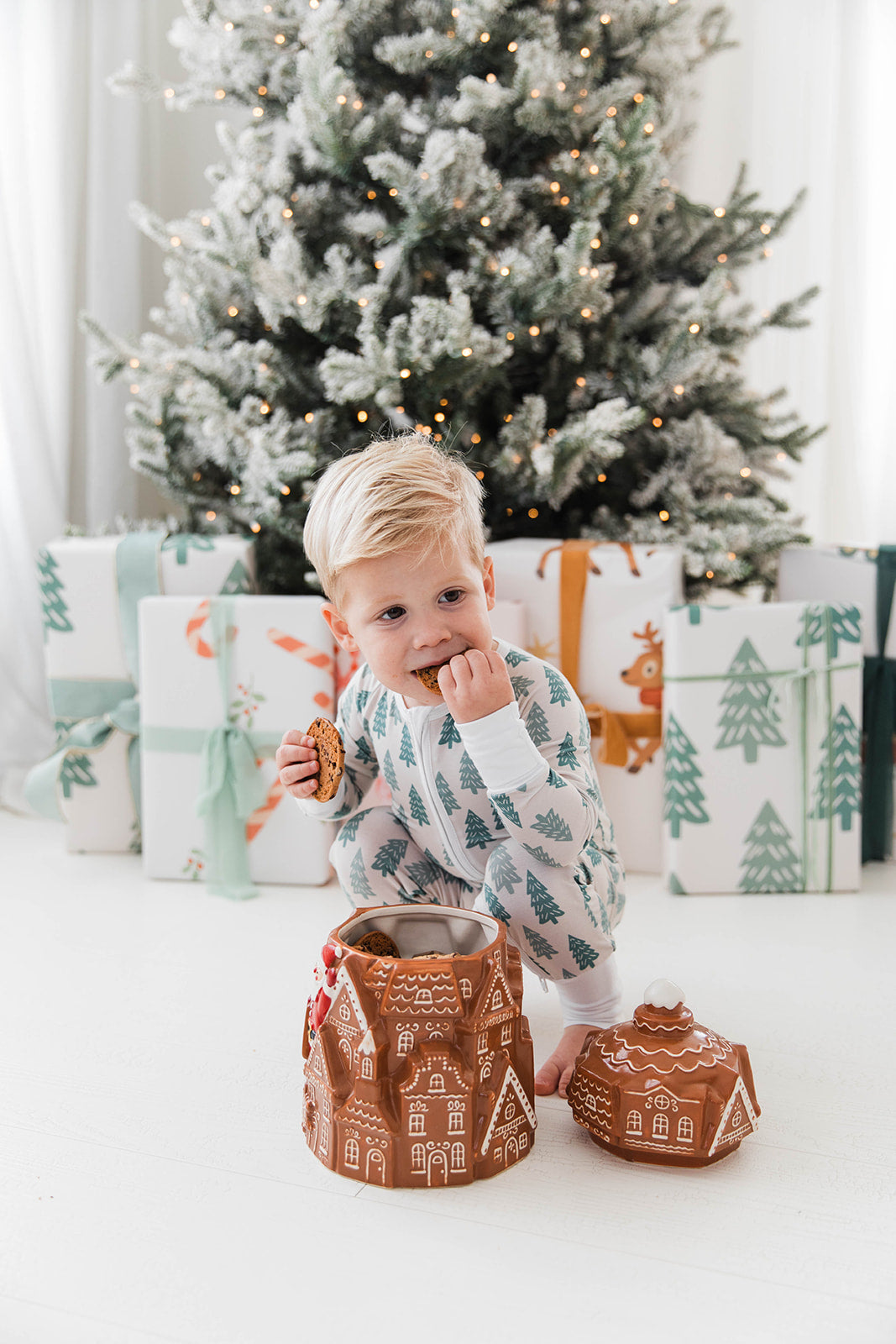 Zippered Romper in Evergreen