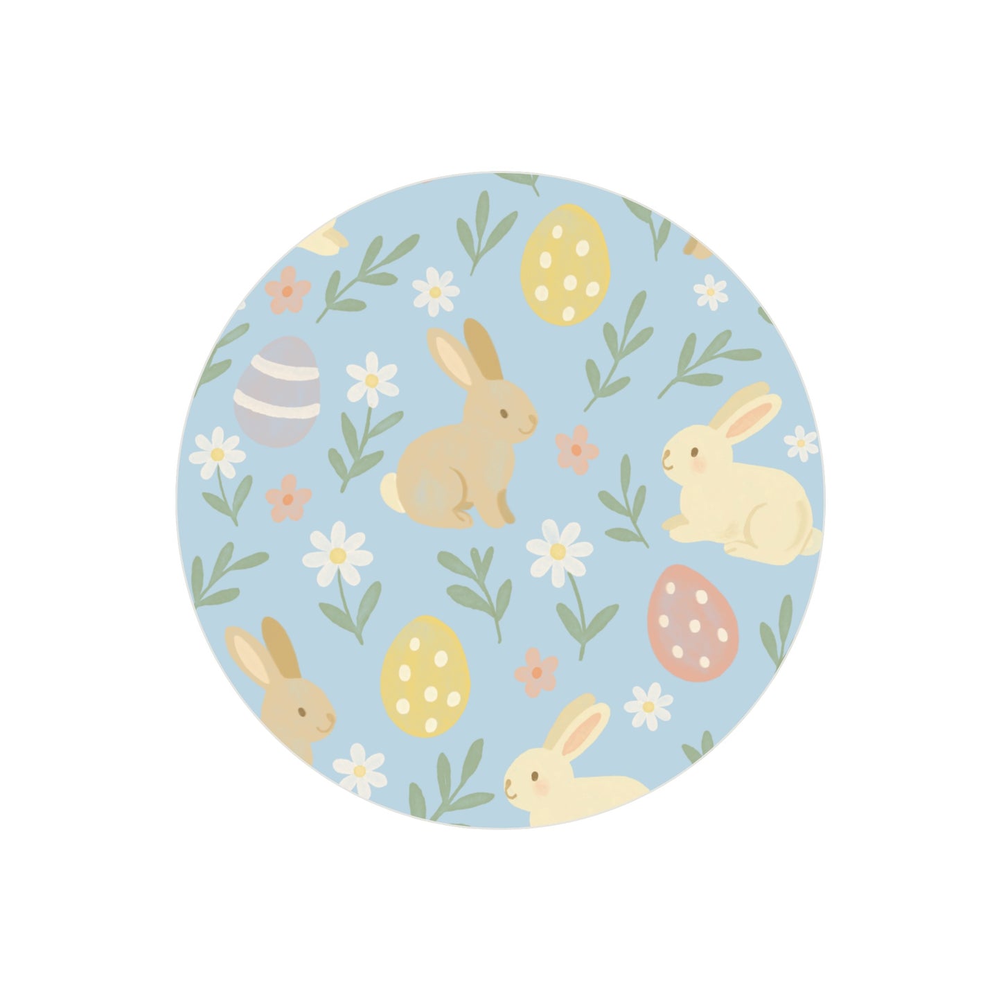 Zippered Romper in Bunny Blossom Meadow