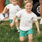 Mini Power Short - Golf Green Gingham