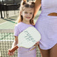 Tied with a Bow Set - Lilac Gingham