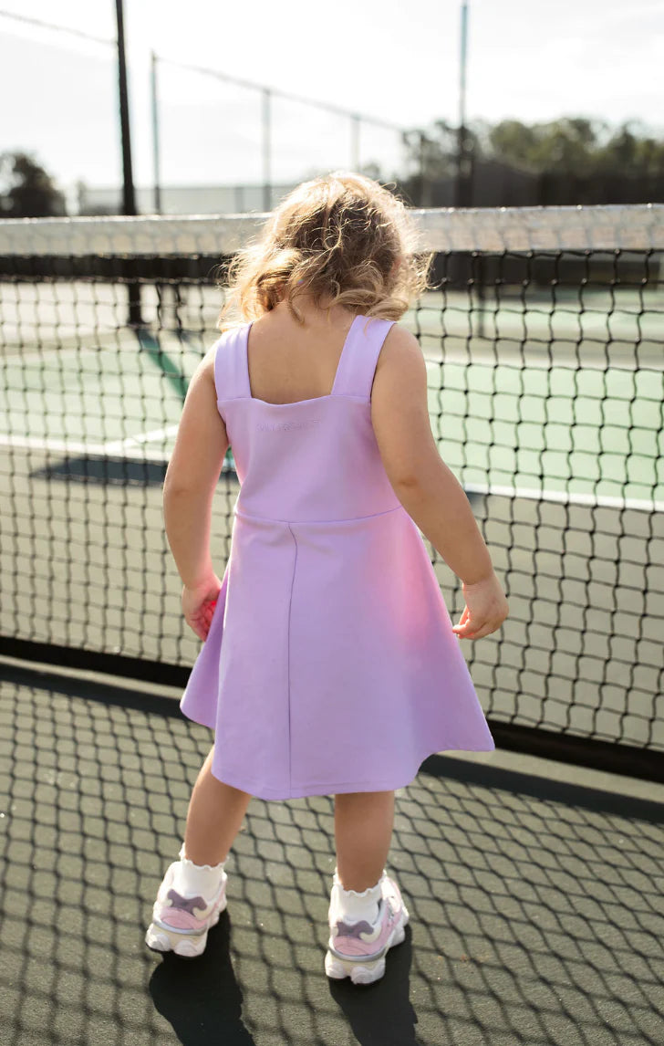 Dream Big Bow Dress - Lilac