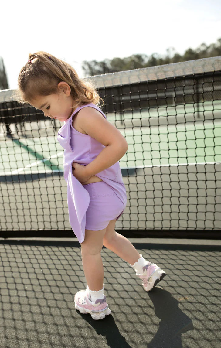 Dream Big Bow Dress - Lilac