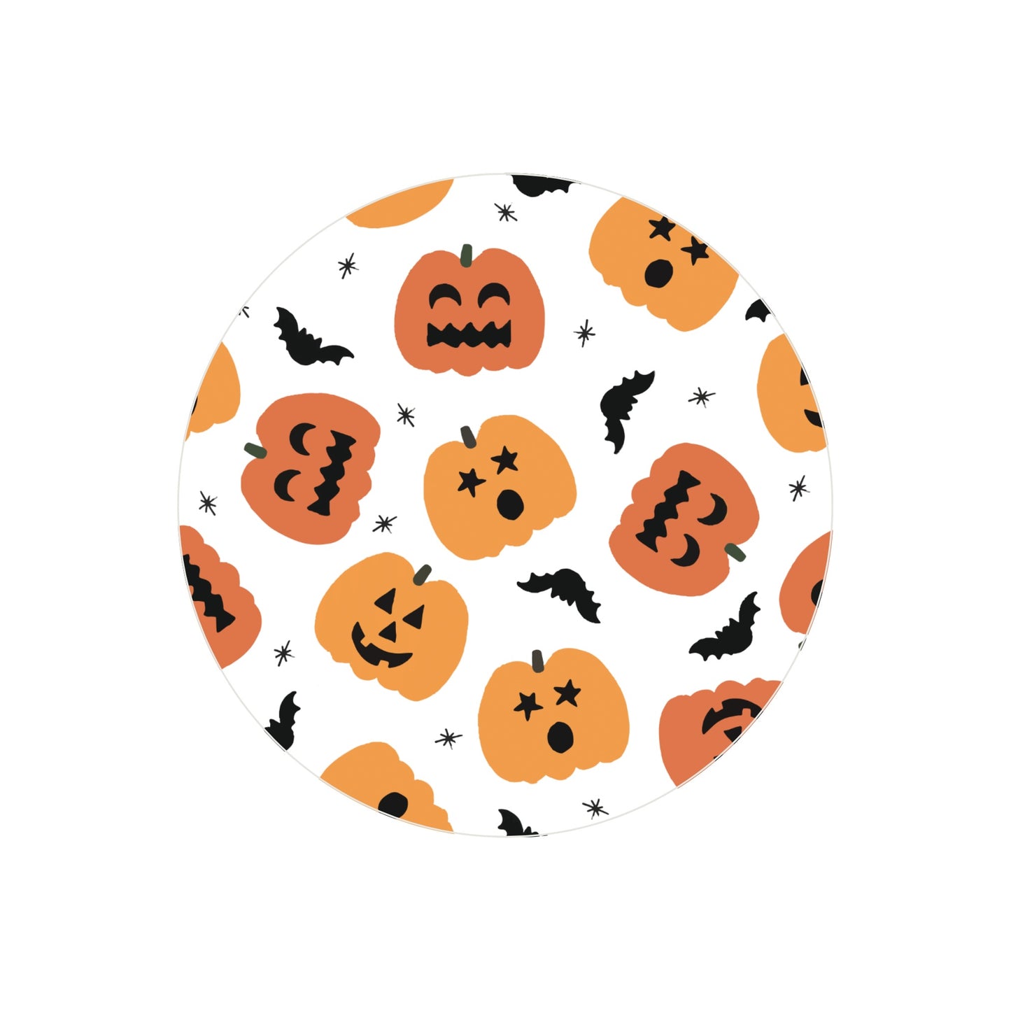 Zippered Romper in Trick or Treat