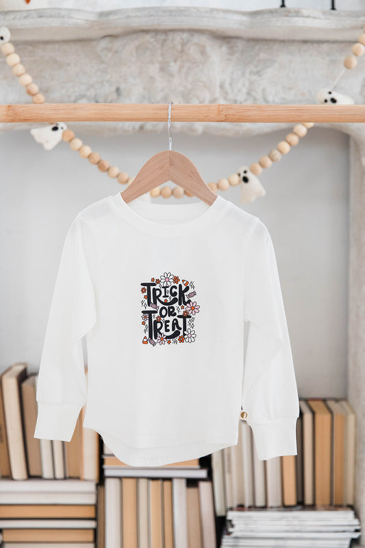 Long Sleeve Tee in Trick or Treat